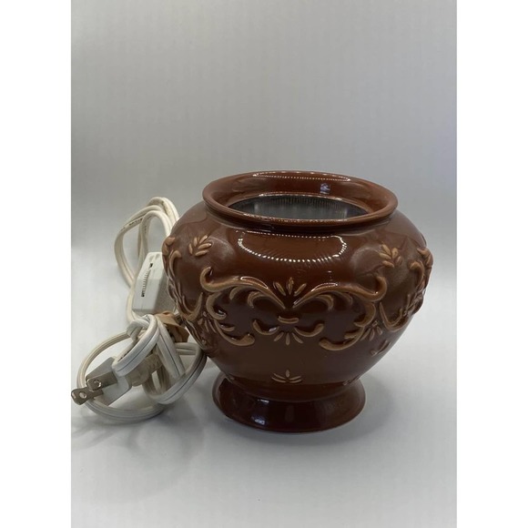 Yankee Candle Brown Electric Wax Tart Warmer - Picture 1 of 3